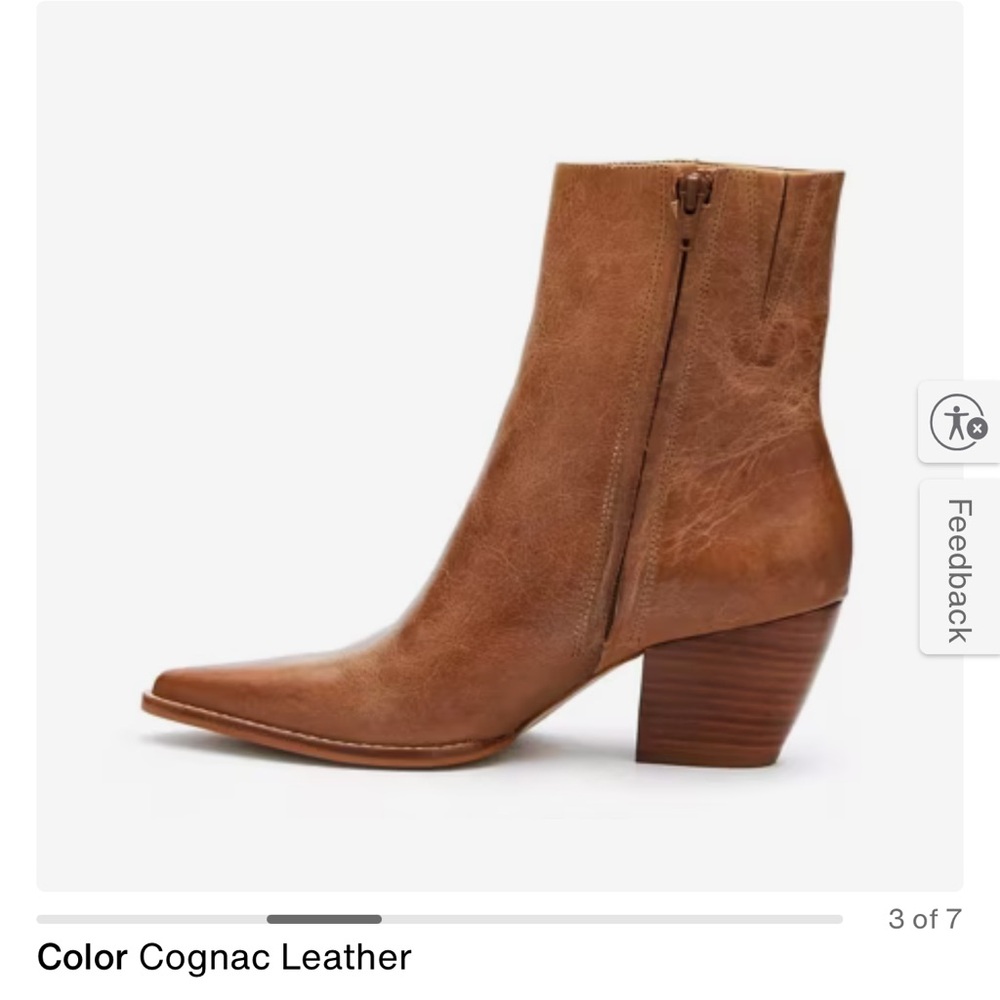 Vintage Tan Leather Caty booties from Matisse. Worn twice.